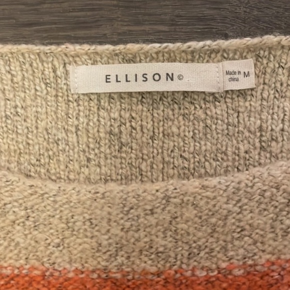 Women’s Ellison Wide Crew Neck Sweater, Size M - Picture 2 of 6